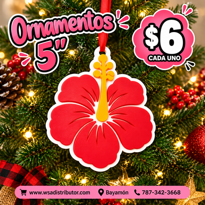 Ornamentos Recuerdos de nuestra isla
