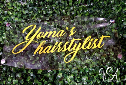 Acrylic for home signs