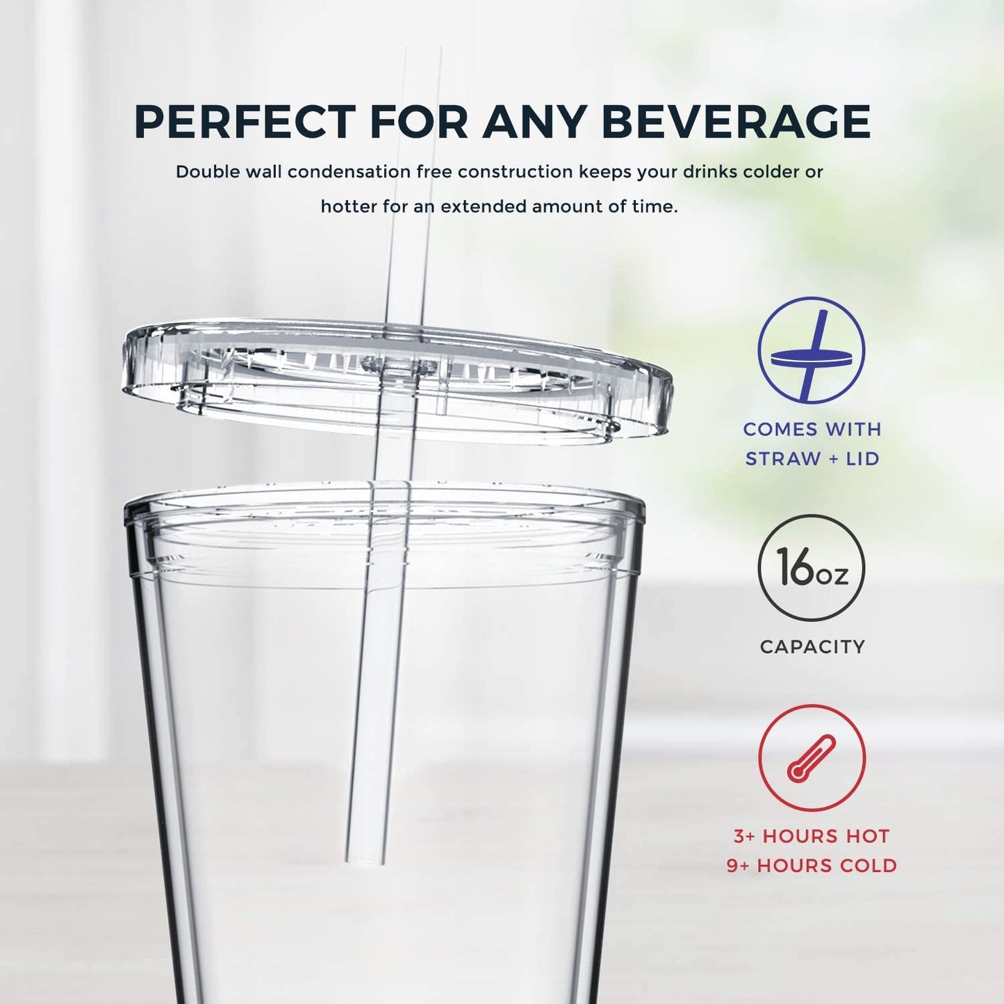 Acrylic tumbler