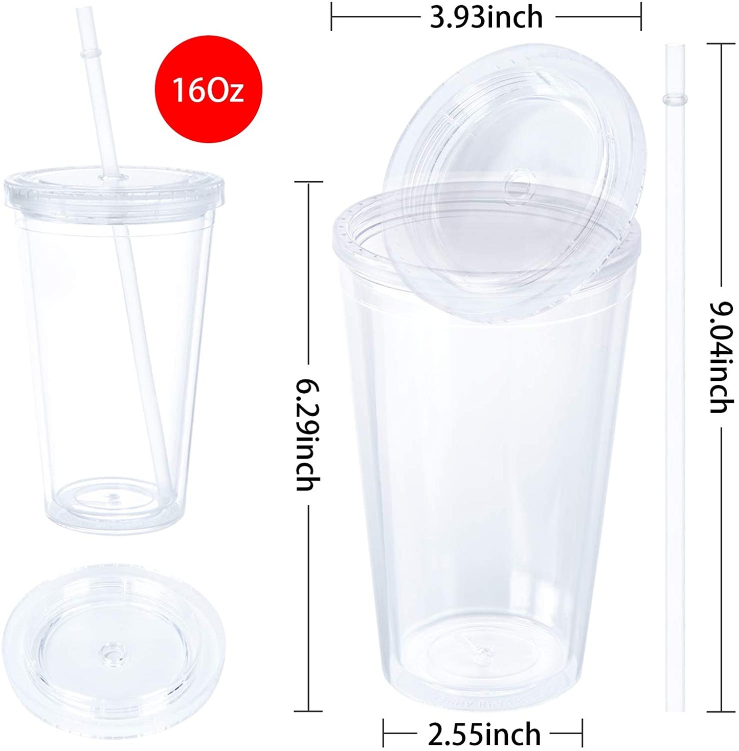 Acrylic tumbler