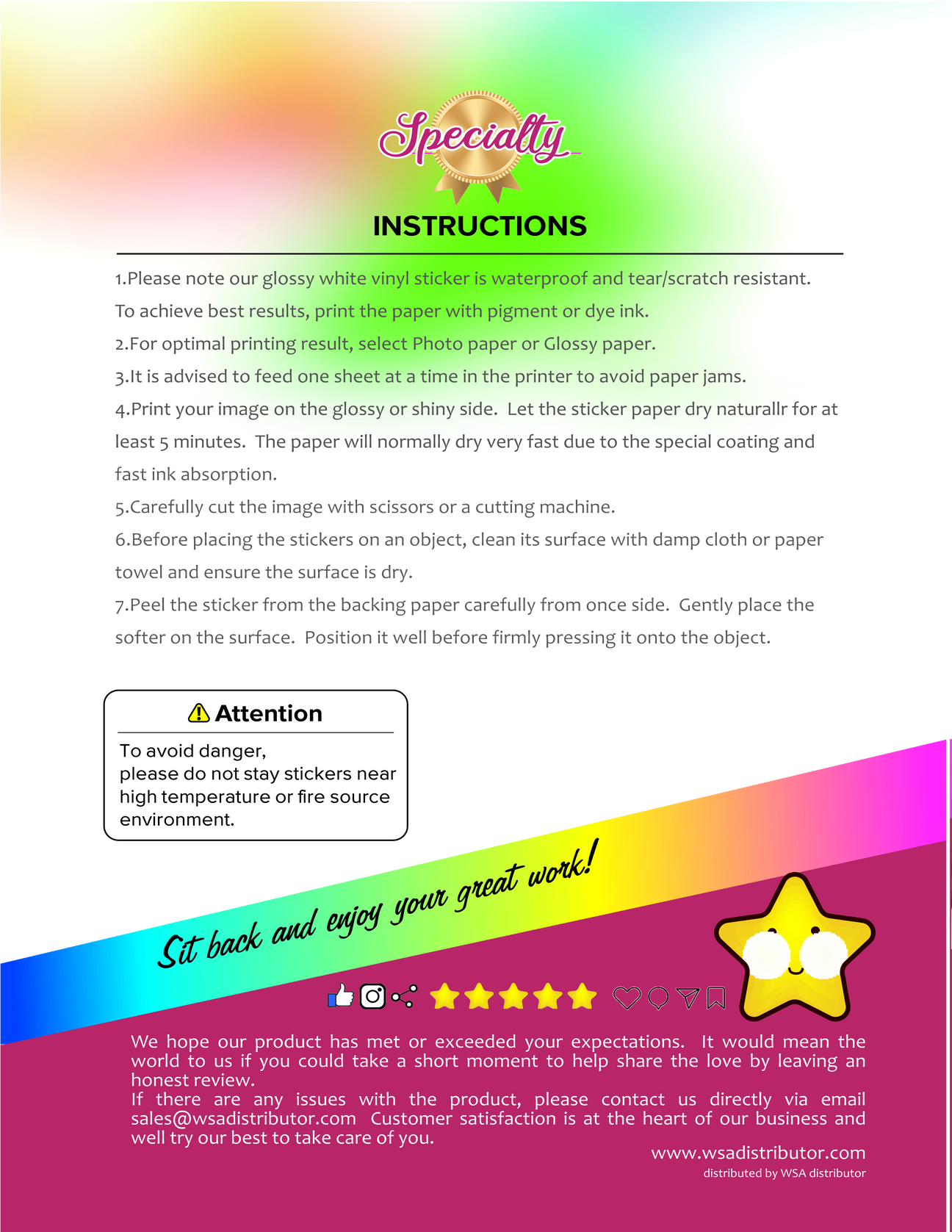 Printable clear vinyl sheets waterproof – WSA DISTRIBUTOR
