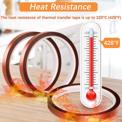 Heat tape 10mm and 30mm