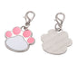 keychain paw charm sublimation